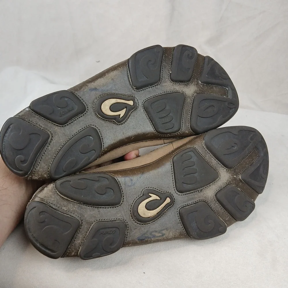 Olukai‎ Moloa Aho 9ems Shoes Slip Ons Clay Husk Perforated